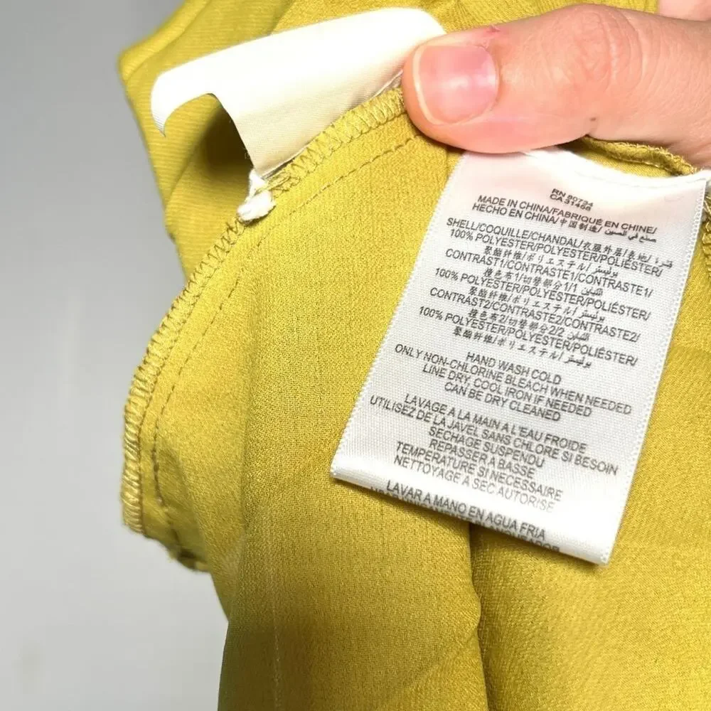 Lilyan Colorblocked Dress by BCBGMAXAZRIA NWT as is Flaw Flowy Wedding Guest sm - Picture 12 of 12